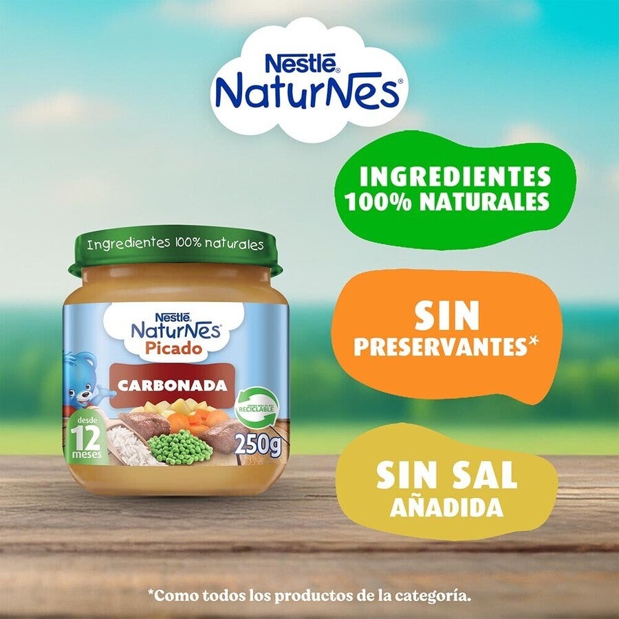 Picado Naturnes Carbonada 250g