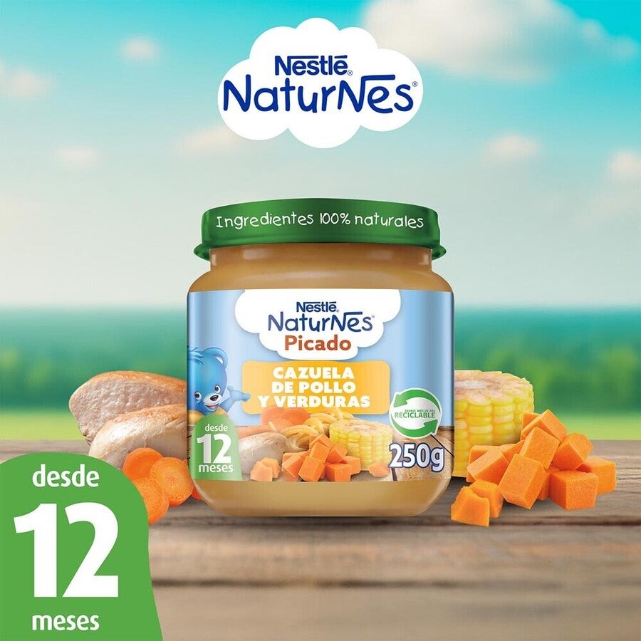 Picado Naturnes Cazuela de Ave 250g