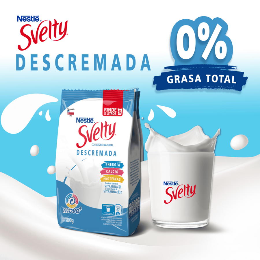 Leche en Polvo SVELTY®  Descremada