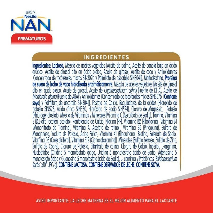 Fórmula Infantil NAN® Prematuros