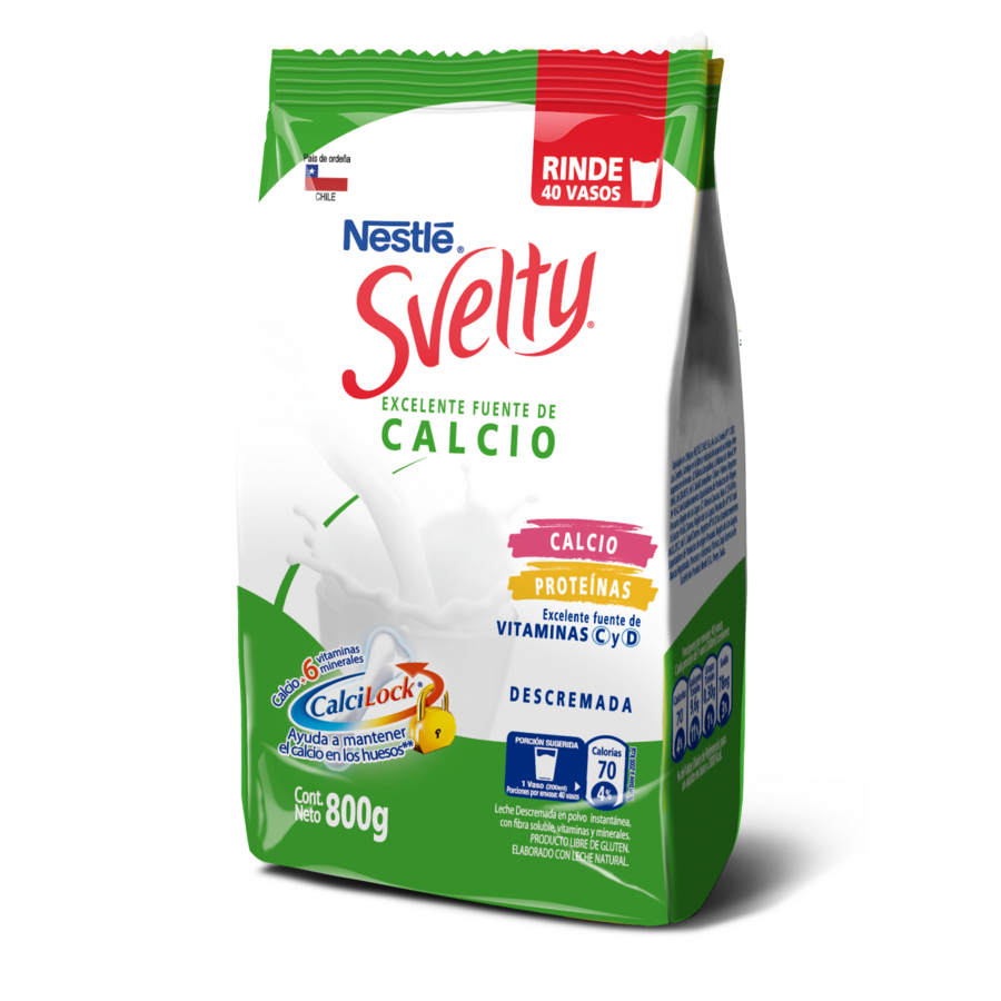 Leche en Polvo SVELTY® Calcio descremada