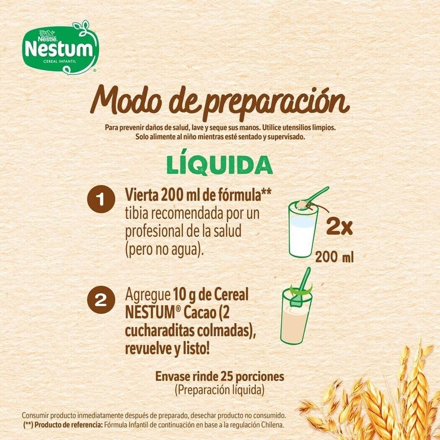 Cereal Infantil Nestum® Cacao 250g