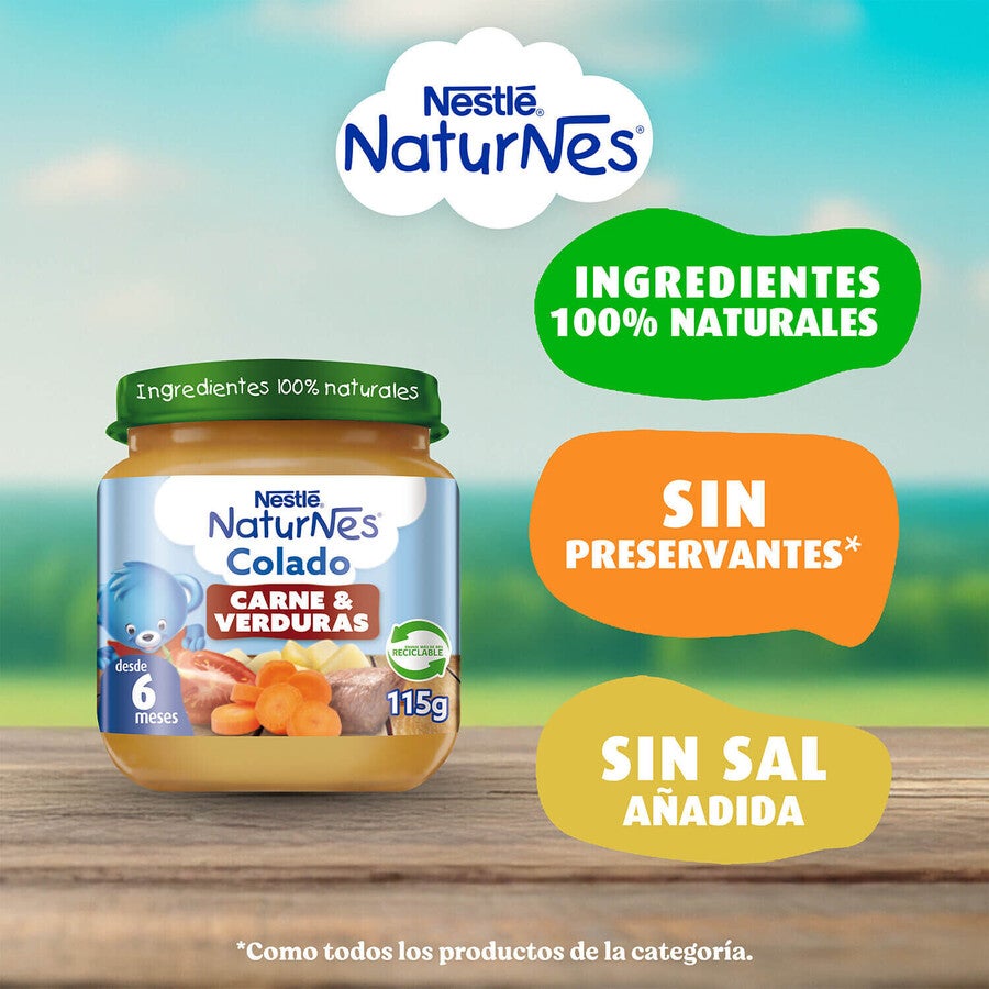 Colado Carne Verduras