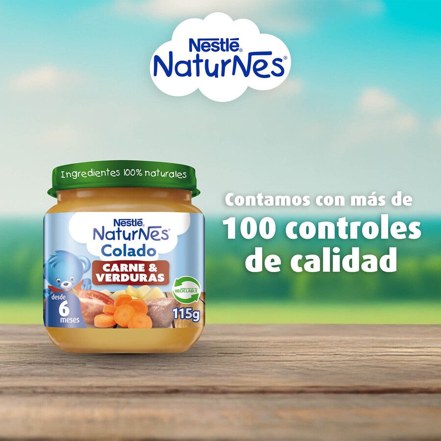 Colado Carne Verduras