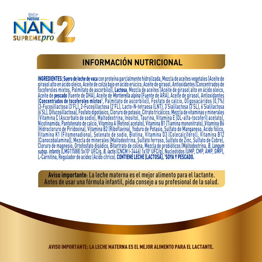 Fórmula Infantil NAN® 2 SupremePro 800g 