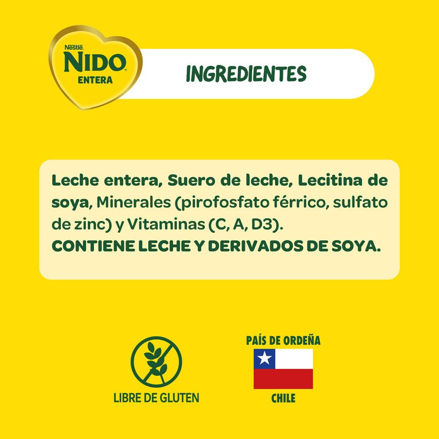 Leche en Polvo NIDO® Entera