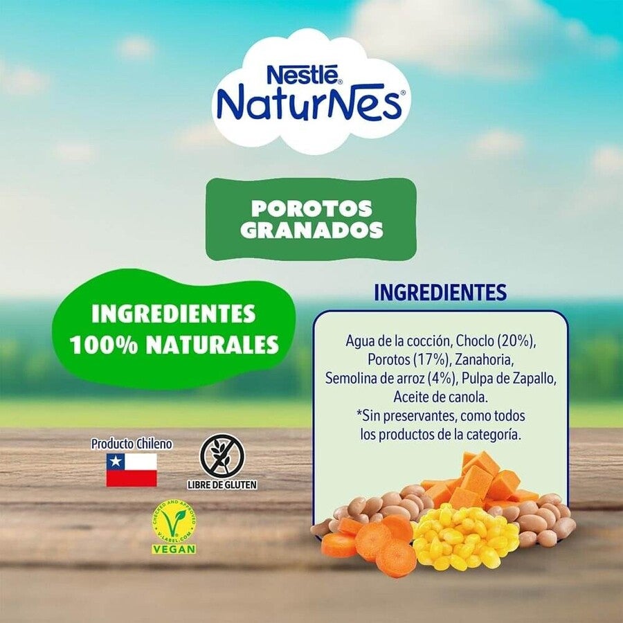 Picado Naturnes® Porotos Granados 250g