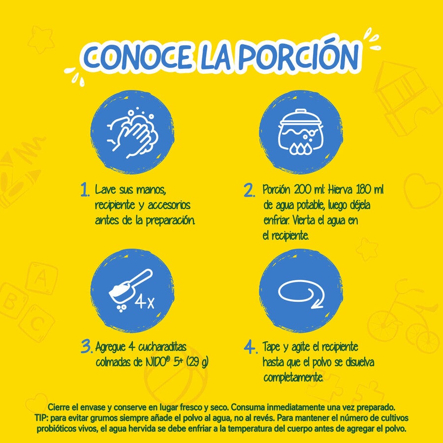 Leche en Polvo NIDO® 5+