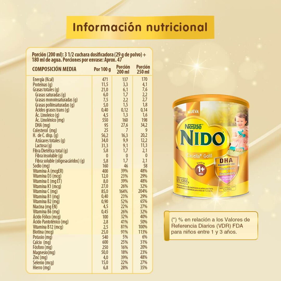 Nido Excela Gold