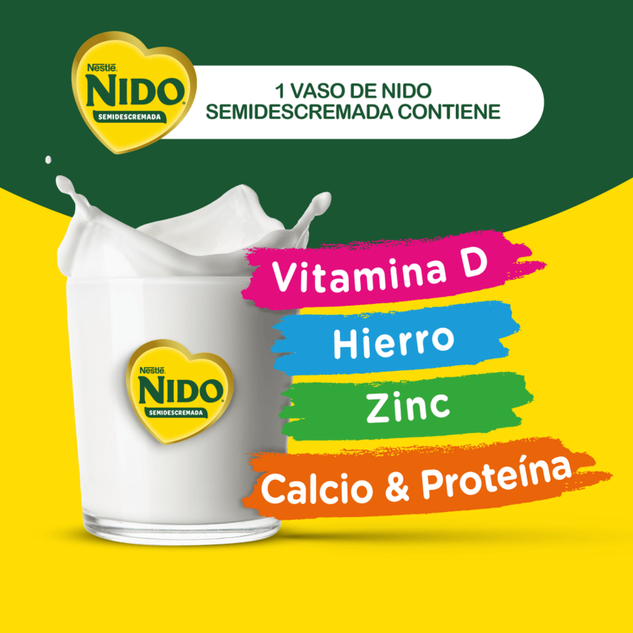 Leche en Polvo NIDO® Semidescremada