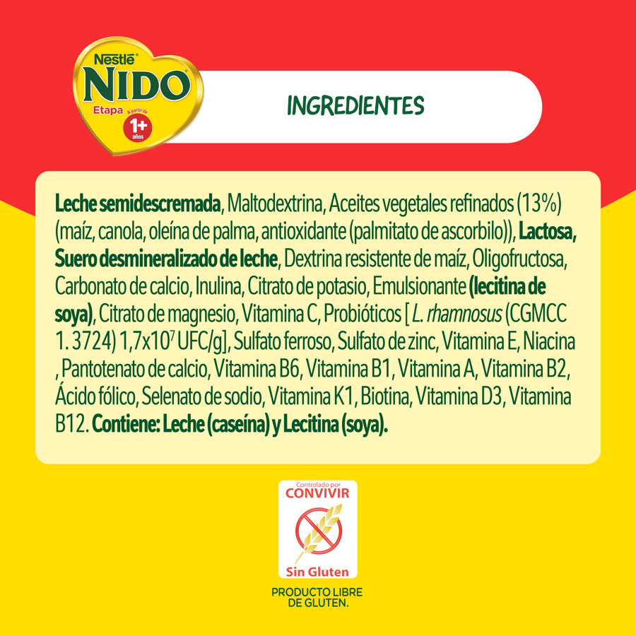 Fórmula Láctea NIDO® 1+