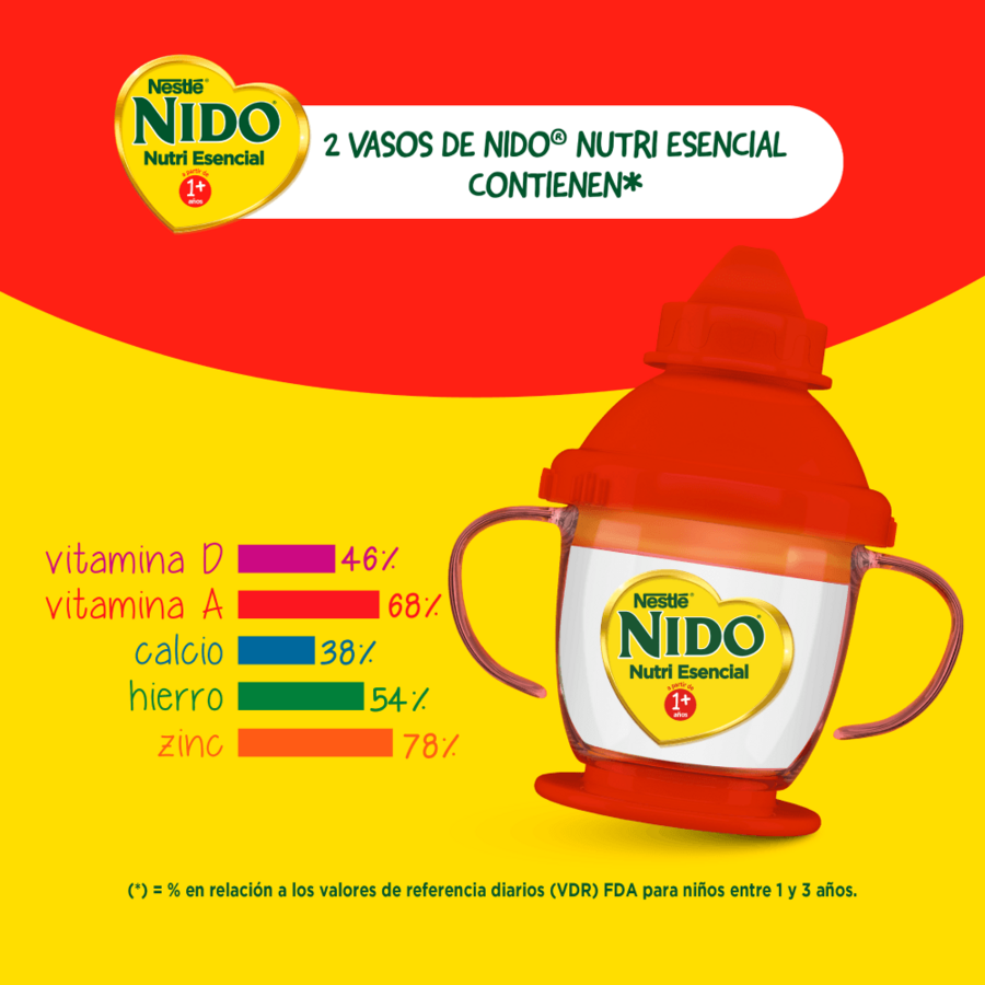 Fórmula Láctea NIDO® 1+ Nutri Esencial
