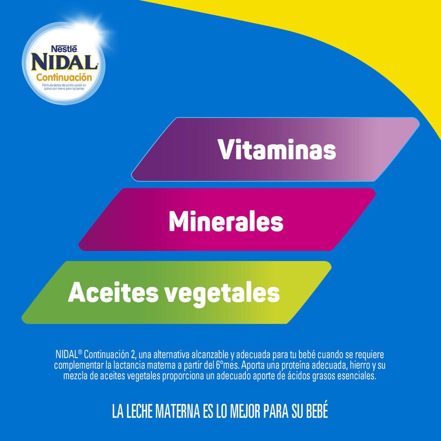 Fórmula Láctea NIDAL® 2 Continuación