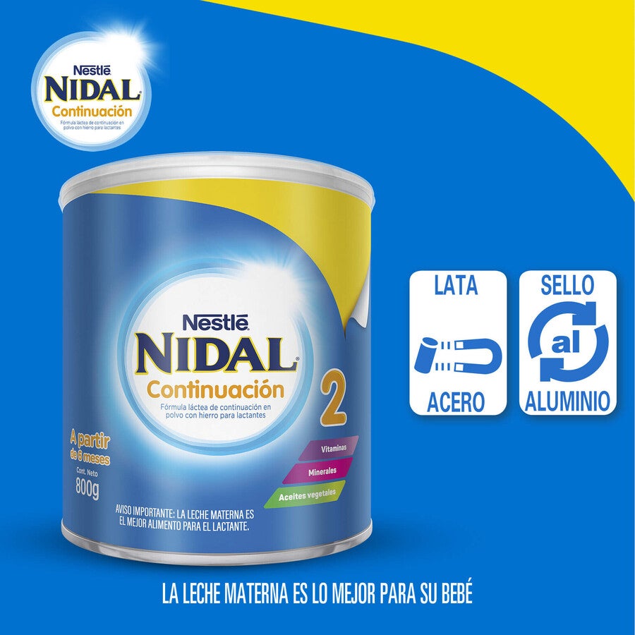 Fórmula Láctea NIDAL® 2 Continuación