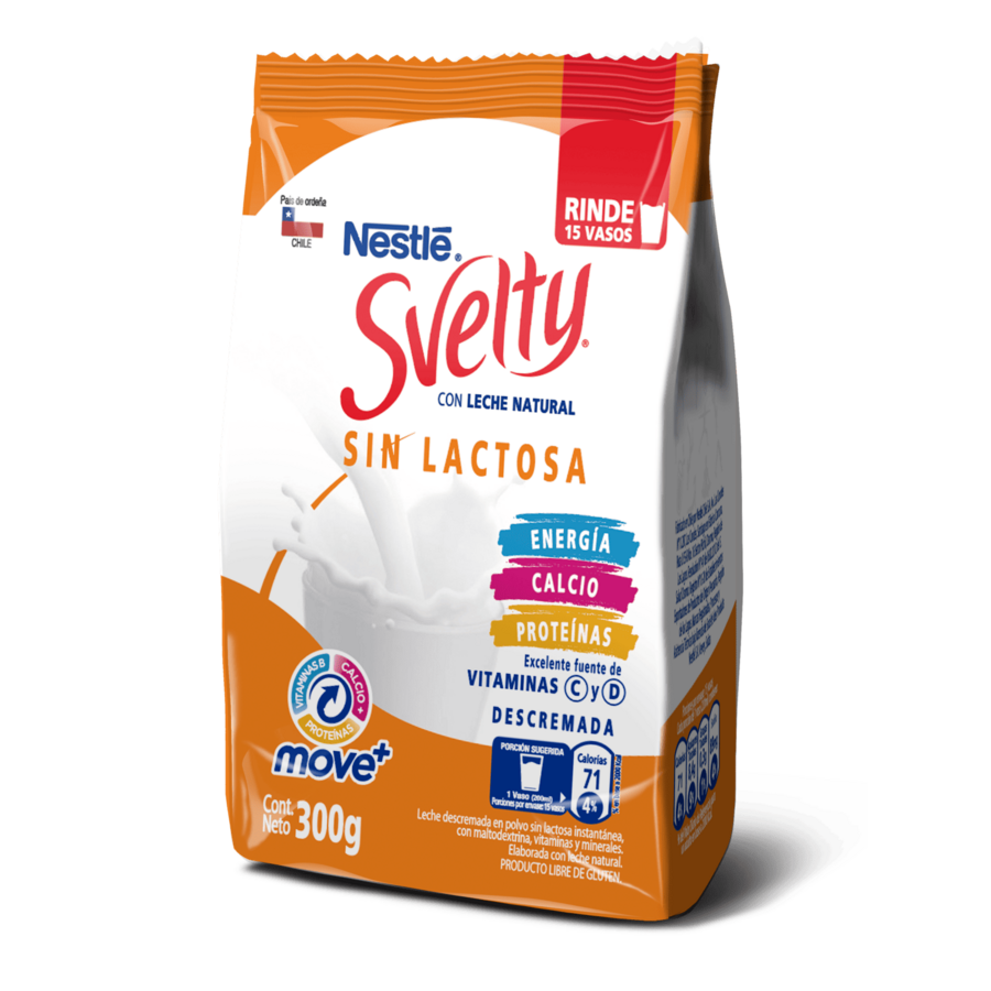 Leche en Polvo SVELTY® Sin lactosa Descremada