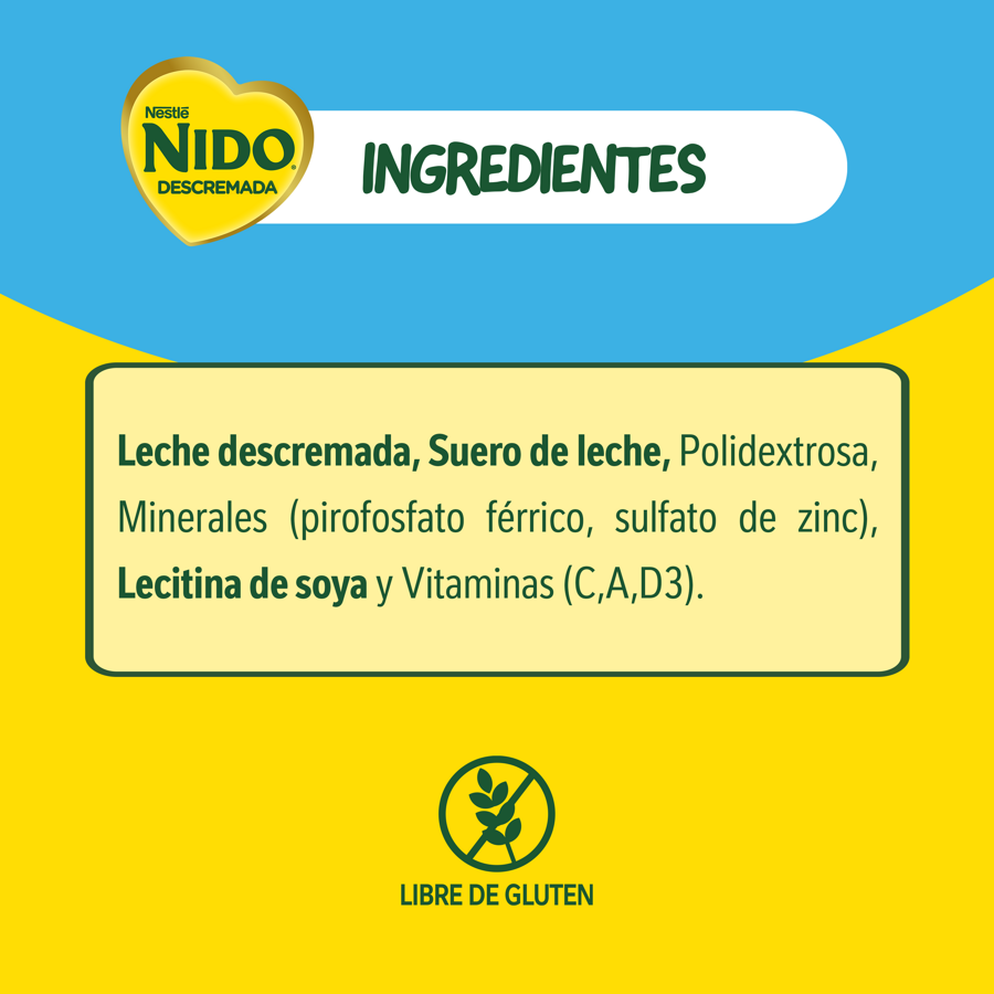 Nido descremada
