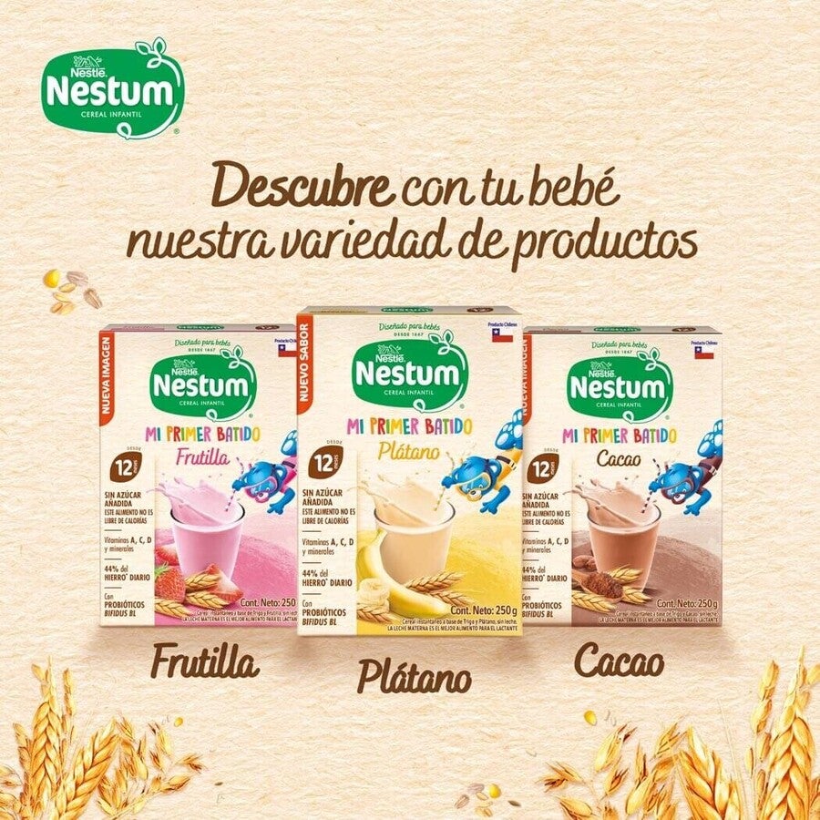 Cereal Infantil Nestum Plátano 250g