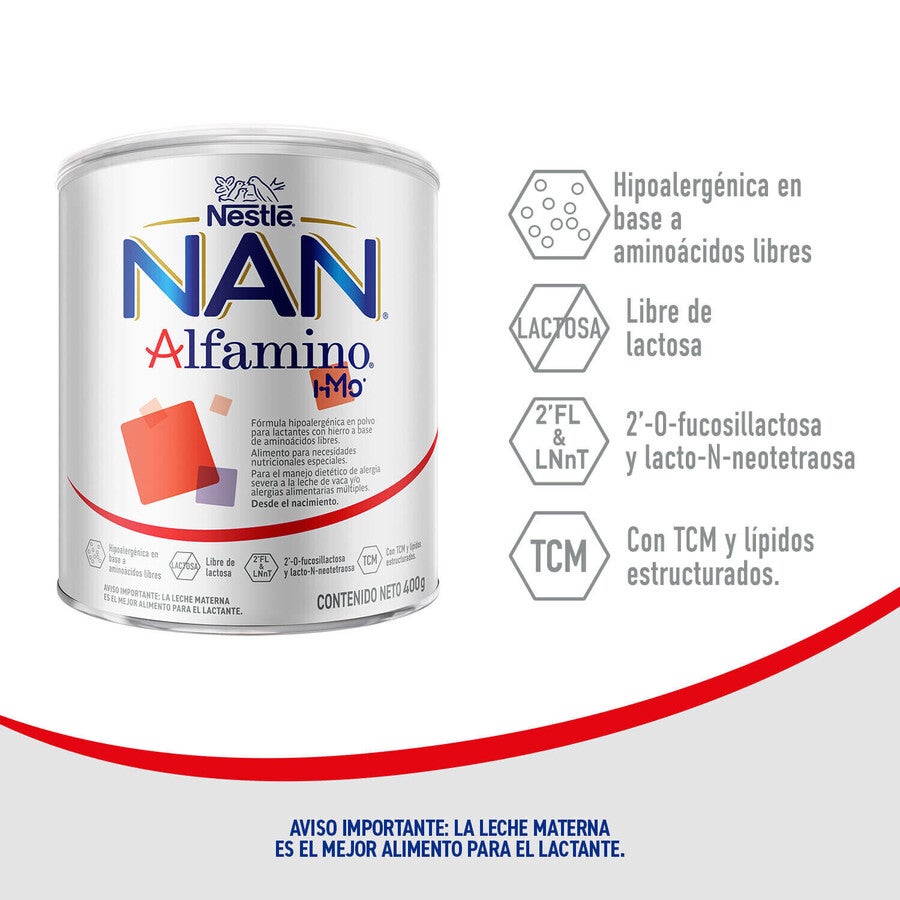 Fórmula Infantil NAN® ALFAMINO®