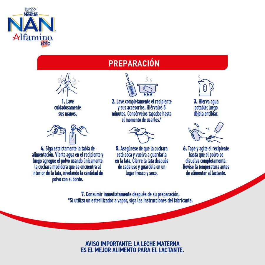 Fórmula Infantil NAN® ALFAMINO®