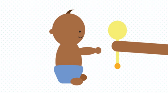 Dibujo de un niño sosteniendo una maraca Dibujo de un niño sosteniendo una maraca