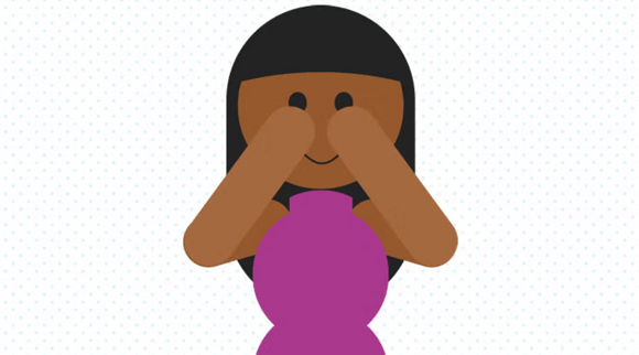 Dibujo de una mujer sonriendo Dibujo de una mujer sonriendo