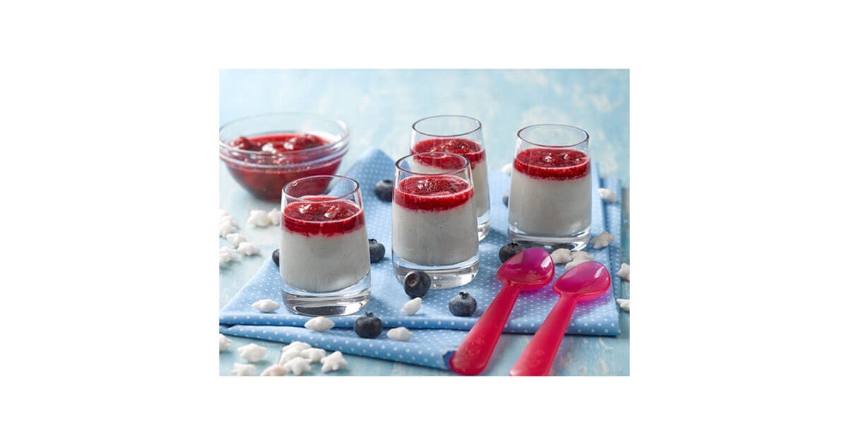 Pudding de Canela y Miel con Salsa de Frambuesa
