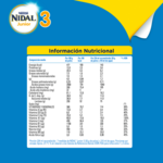 Fórmula Láctea NIDAL® 3  Junior 800g 
