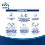 Nestlé Nan L. Comfortis 3 preparation instructions graphic.