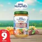 Picado Naturnes Carne, Papas, Zanahoria y Espinaca 215g